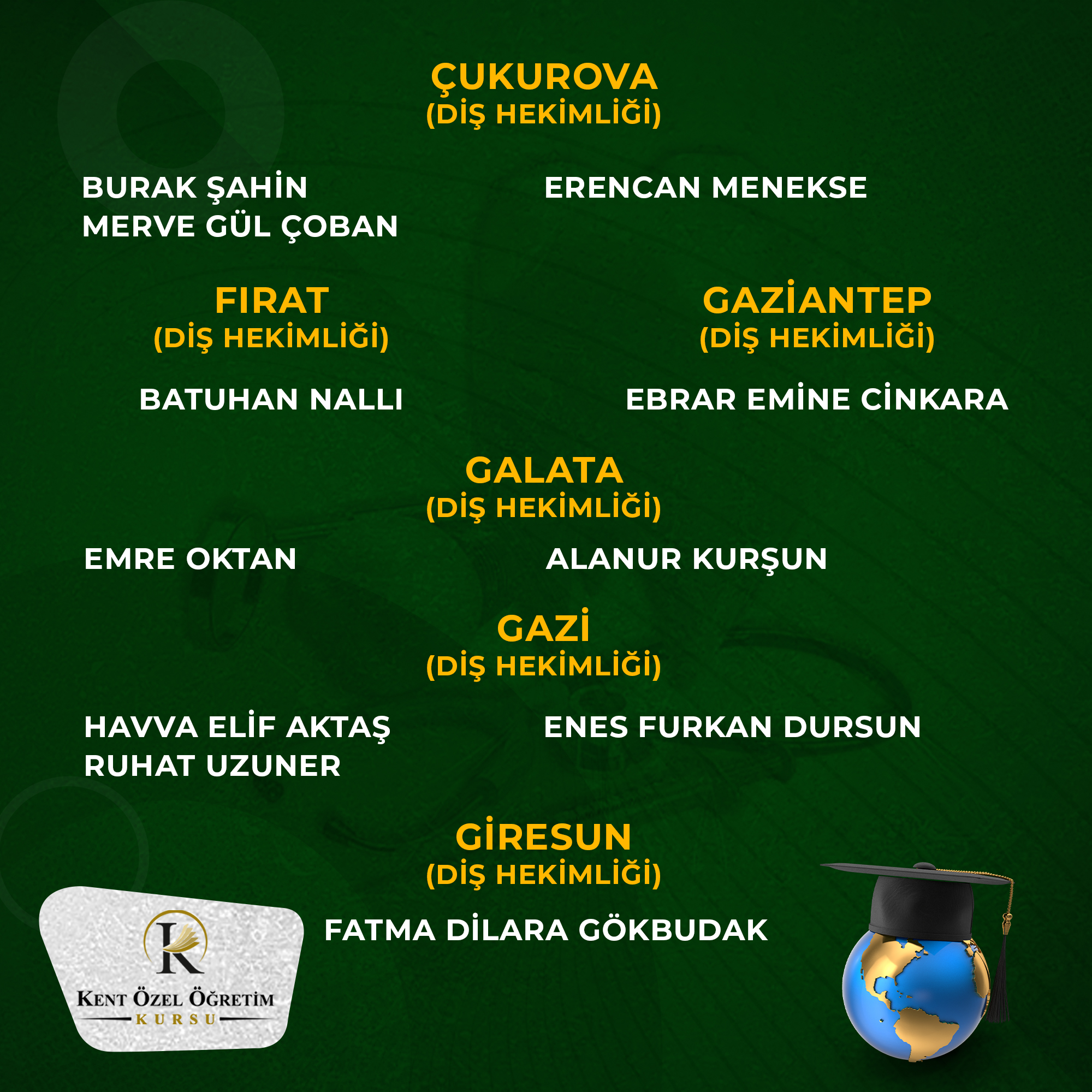 Diş Hekimliği - Başarı 4